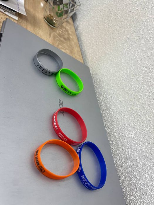 Браслетлар резинали силиконли