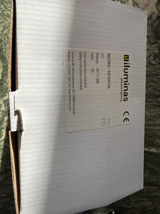 120 бр. професионални лампи Iluminas NESTRO AR111 50W – нови
