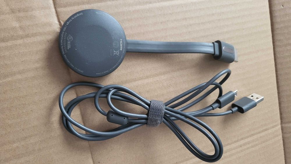 Google Chromecast 3  Hdmi Streaming Media Player folosit  Chromecast