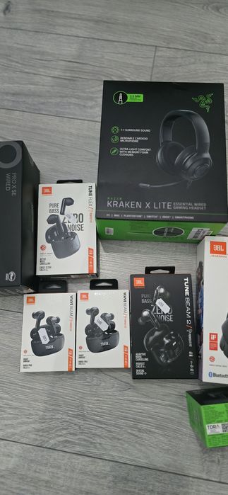 Casti audio jbl,razer logitech impermeabile