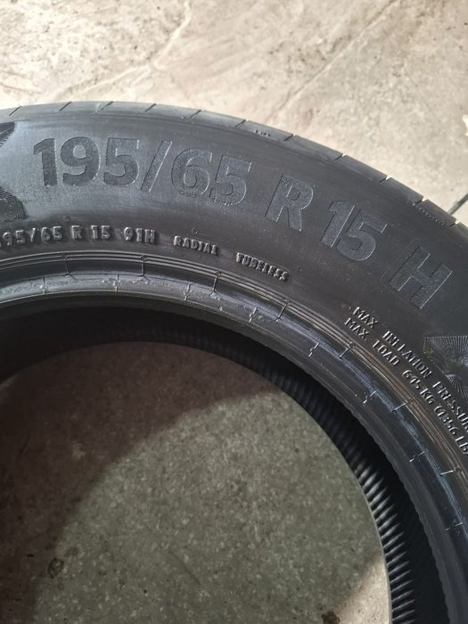 4 Летни гуми Континентал Премиум Контакт 195/65/15 ДОТ21 7мм