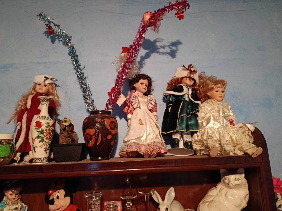 Păpuși mai multe bucăți jucării și ornamentale