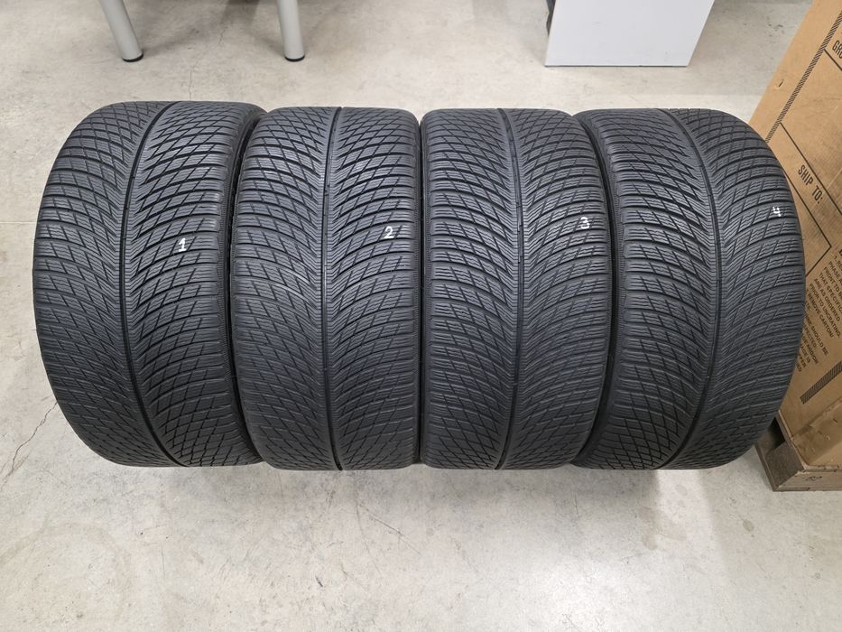 285/30/22 101W XL 4бр.MICHELIN PILOT ALPIN 5 Неразличими от НОВИ DEMO