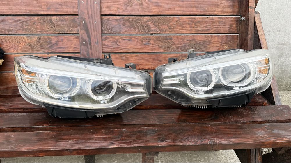 Faruri Xenon + Stopuri BMW Seria 3 F30 F31 F36 (OE) – Complete / Impecabile