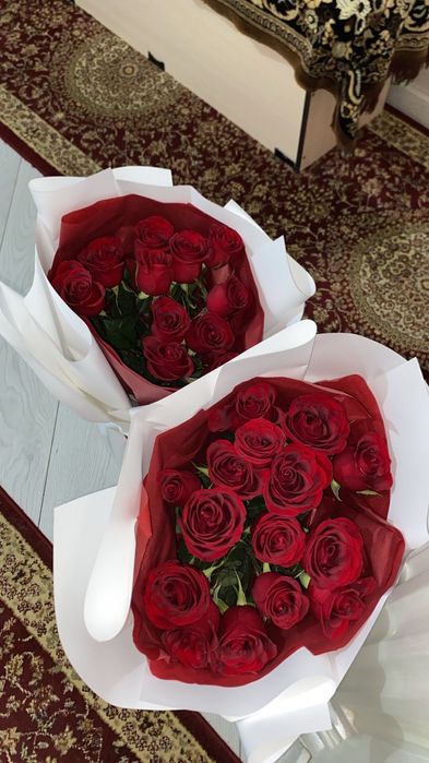 Букет цветов красный розы букет