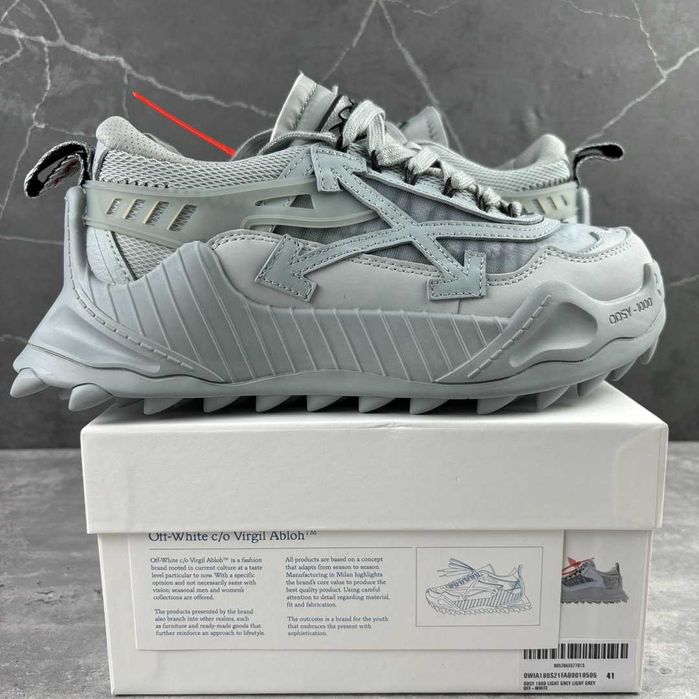 Off-White Odsy Gri (40/41/42/43/44) FULLBOX | Livrare rapida cu verificare