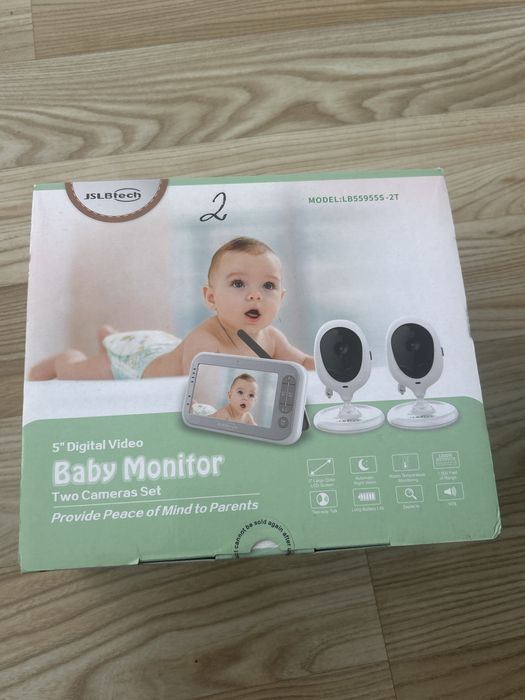 Baby Monitor cu 2 camere video , NOU in cutie