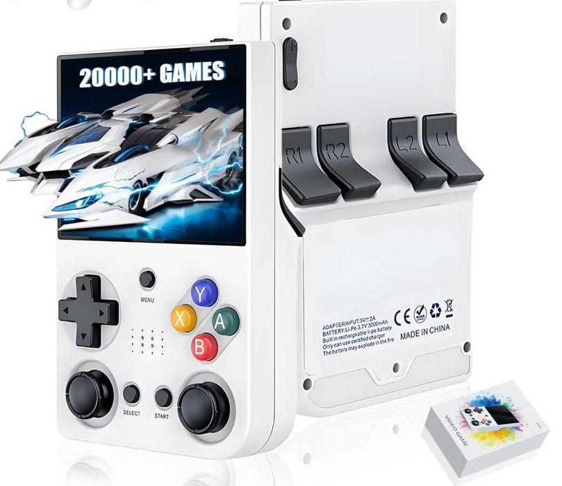 Ръчна игрова конзола M21 Retro, 64GB, 3.5-инчов IPS екран