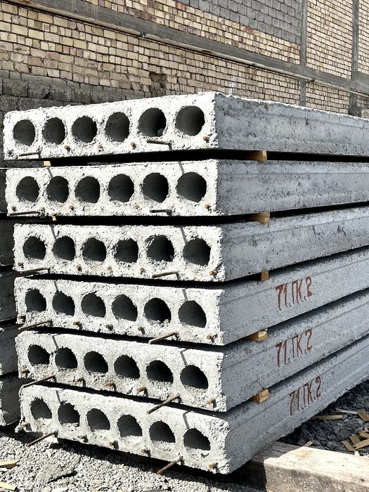 Пустотные плиты и товарный бетон на тер-ии Города и области Ташкента