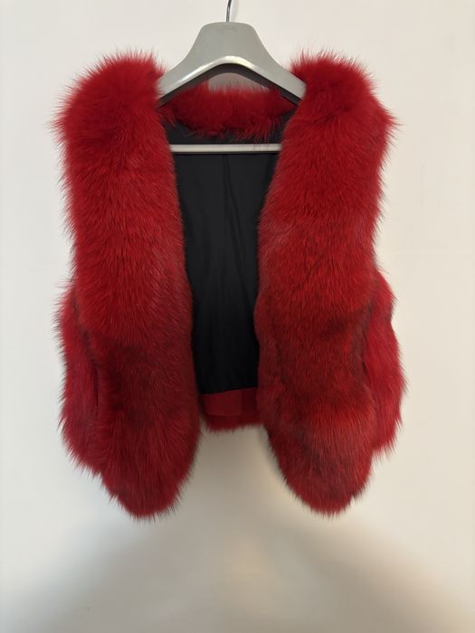 Haine din blana (imitatie): geaca, veste