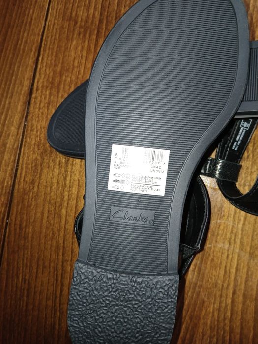 Нови дамски сандали на Clarks  , естествена кожа