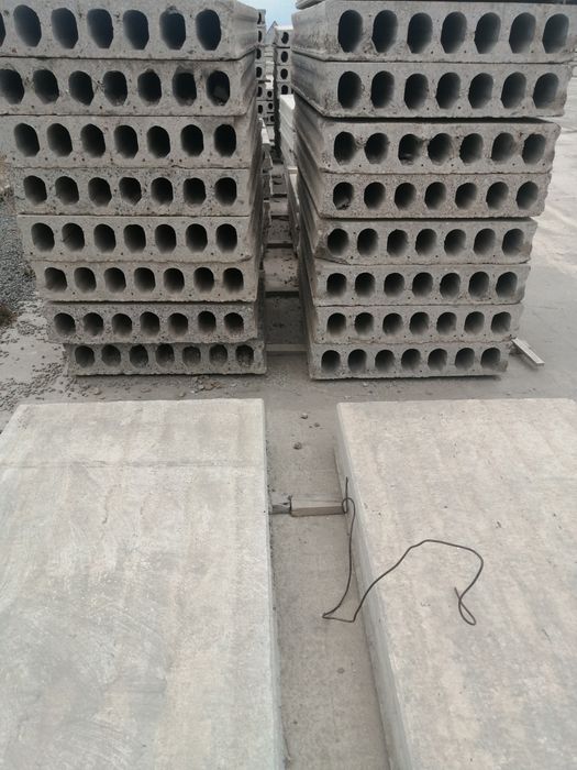 Плиты, дорожные, блоки, свай  новые