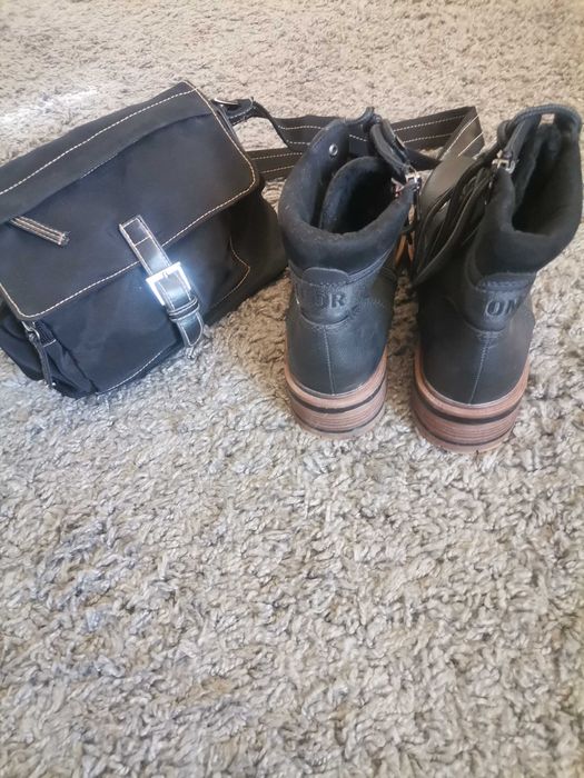 Дамски боти - ТОМ TOILOR с подарък чанта ТОМ ТОILAR