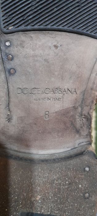 Кожаные ботинки Dolce Gabbana