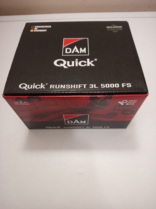Макара DAM Quick Runshift 3L 5000FS