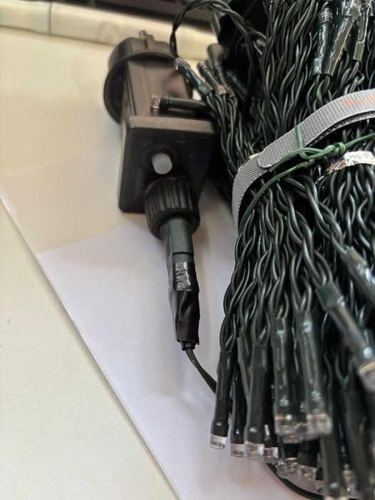 Instalatie Luminoasa Ollny, Exterior/Interior, Alb Cald, Telecomanda