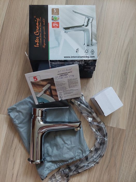 НОВ смесител лв Inter Ceramic с гаранция
