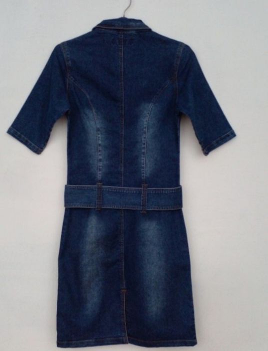 НОВОЕ СТИЛЬНОЕ  джинсовое платье! Размер М (44-46)