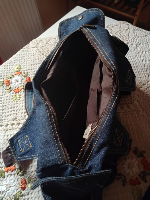 Geanta jeans unisex