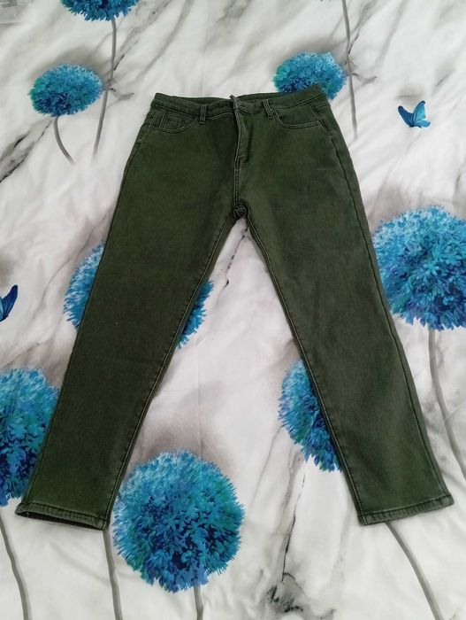 Blugi imblaniti caldurosi bumbac skinny