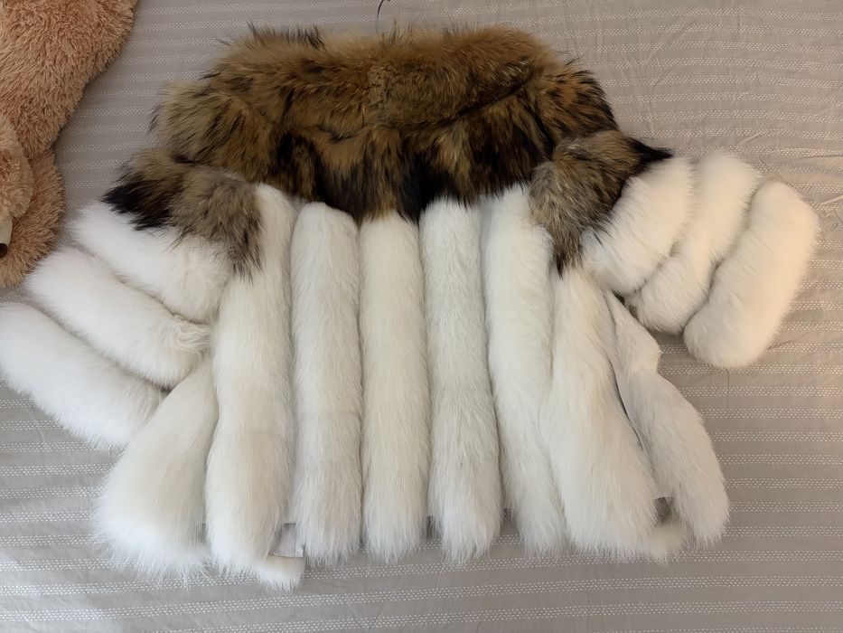 Haina de blana naturala, vulpe