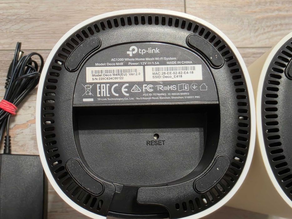 Set 2 Routere mesh Tp Link Deco M4R AC1200 WiFi