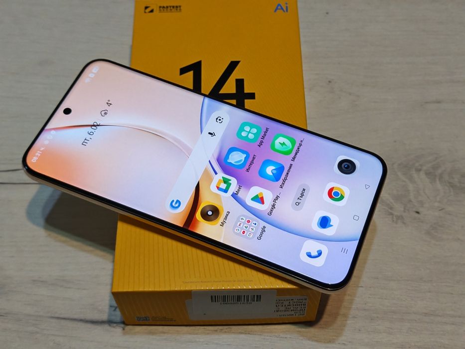 Като нов Realme 14 Pro+ 12 GB RAM 512 GB Гаранция