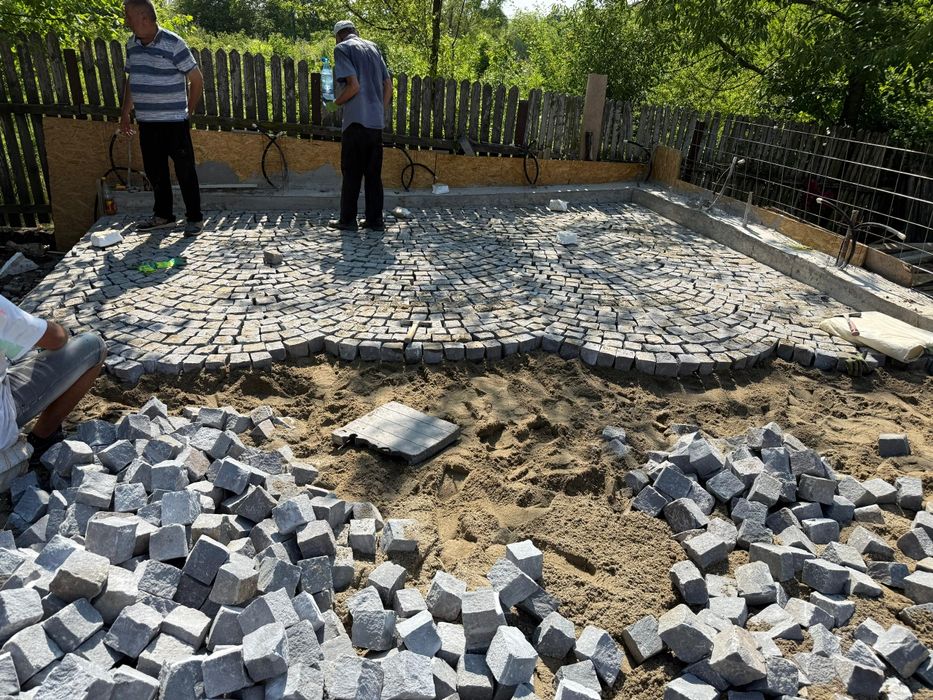 Piatra cubica  montaj