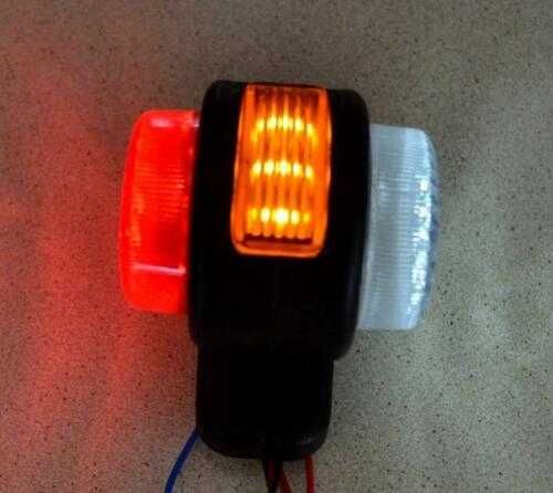 1 бр. LED ЛЕД рогчета габарити 12-24V за кола бус ремарке камион