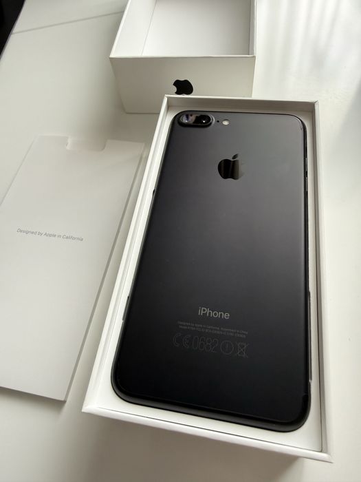 Iphone 7 Plus Negru Ca Nou + Accesorii