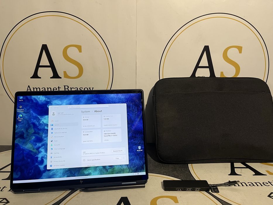 Laptop Hp Spectre X360 2in1 14-ef2275ng i71355U 16Gb Ram 1Tb SSD