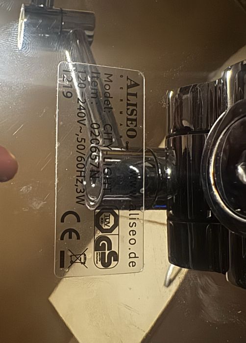 Vand oglinda cu iluminare led Aliseo model 020657N