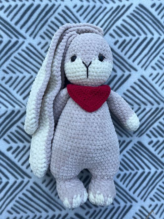 Плетено зайче Топи на една кука