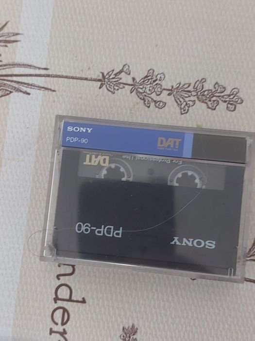 Casete video dat album dv etc