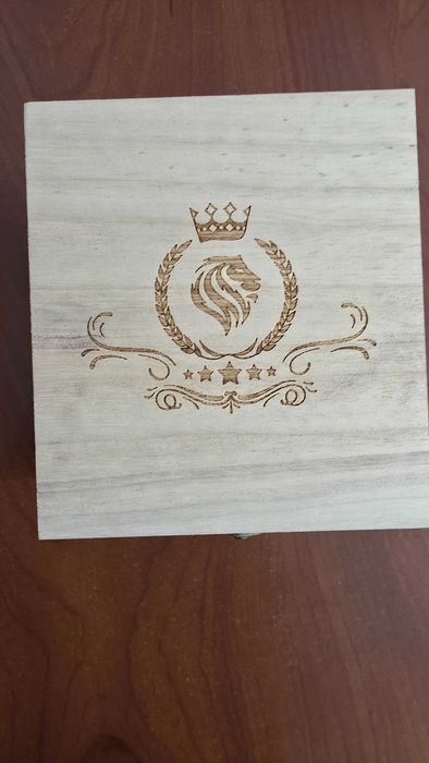 Pahar whisky în cutie de lemn, cadou bărbat născut în 1965, 360 ml