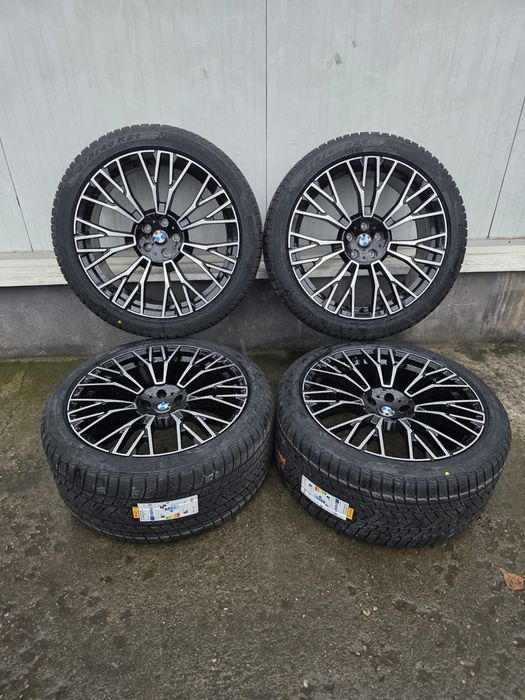 Roti noi iarna BMW R21 in doua latimi X5 g05 X6 g06 runflat* DOT 2025