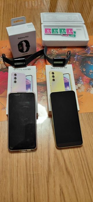 Samsung Galaxy A55 5G+Galaxy Fit3