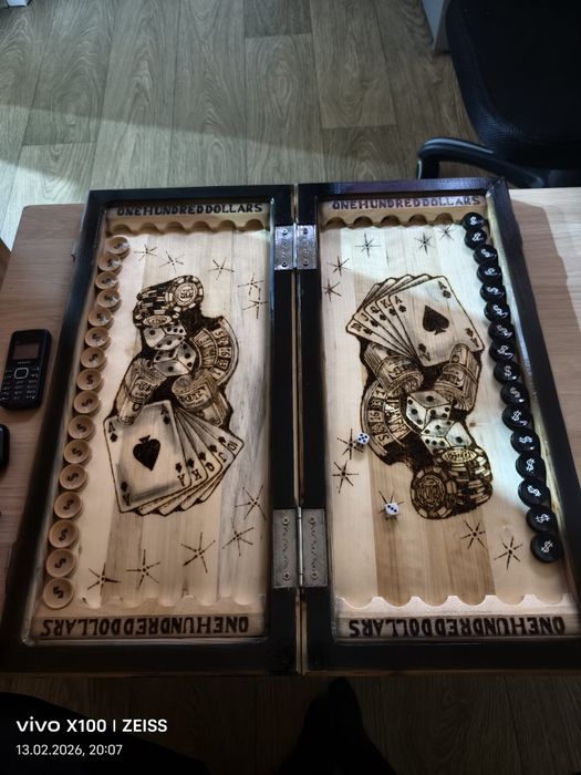 Нарды ручной работы