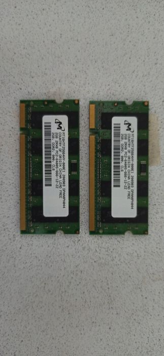 Оперативная память Micron DDR2 2Gb 800 Mhz