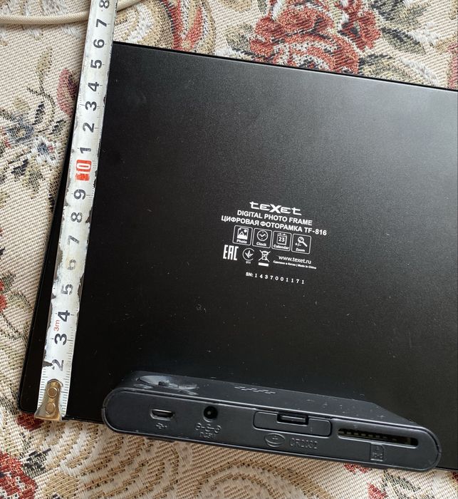 Цифровая фоторамка teXet TF-816