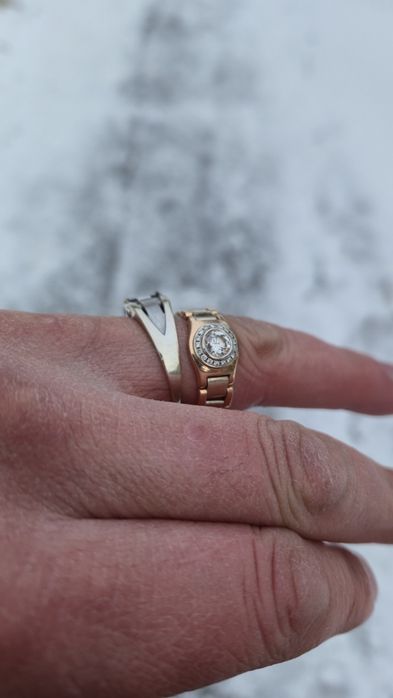 Золото  кольца бриллиант