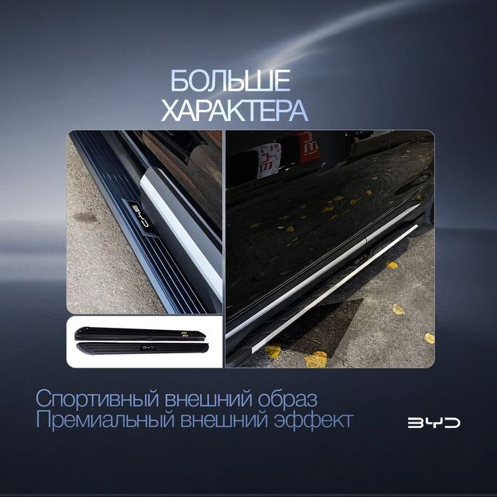 Пороги для BYD Champion