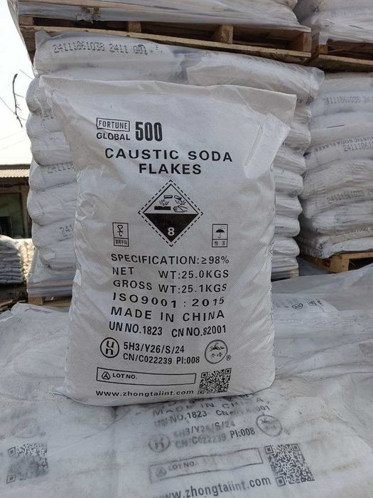 Каустик сода Caustic soda 98 %  ZHONGTAI TIANYE