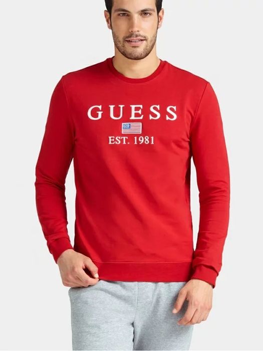Оригинална Мъжка блуза Guess размер М без следи от носене