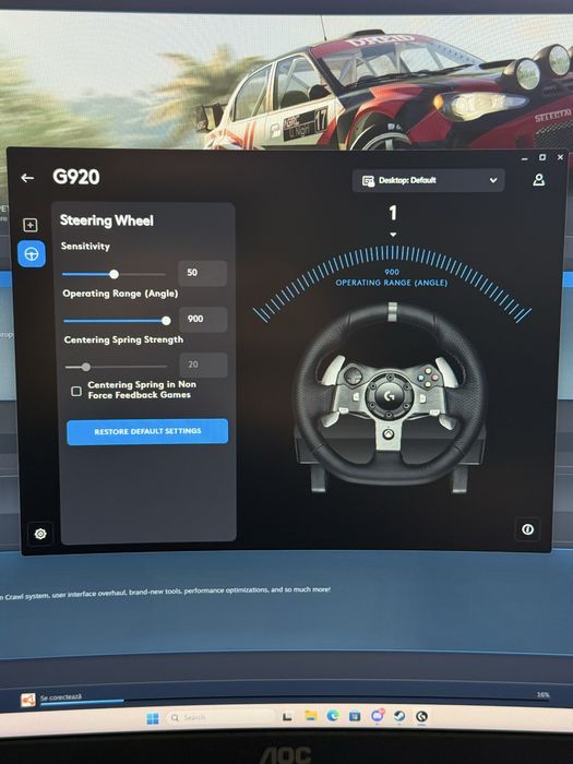 Logitech G920 cu Shifter