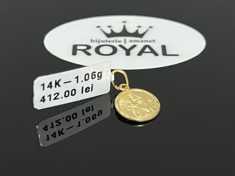 Bijuteria Royal CB : Pandant aur 14k 1,06 grame