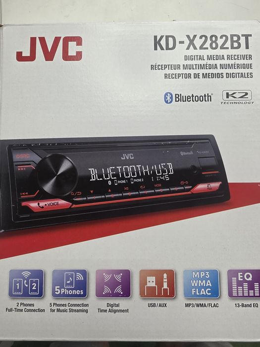 Jvc ,Чисто Ново 24 м гаранция