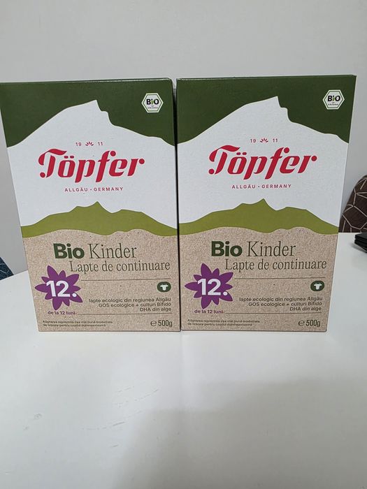 4cutii de lapte Topfer Bio Kinder