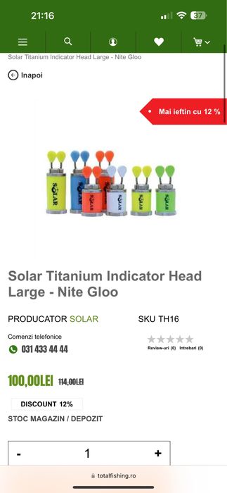 Swinger Solar Titanium Long