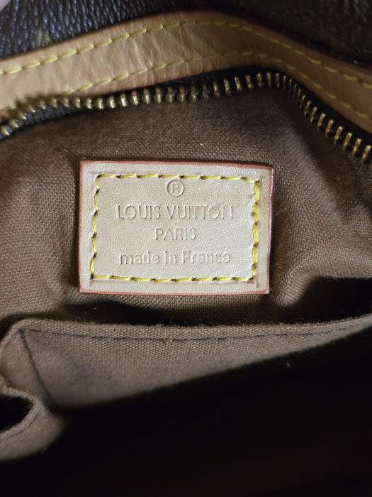 Louis Vuitton оригинална дамска чанта от естествена кожа